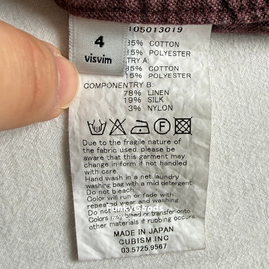 Visvim 14ss Lugli Jkt Slub (Corduroy) 